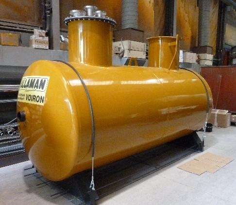 Cuve pour stockage de solvant