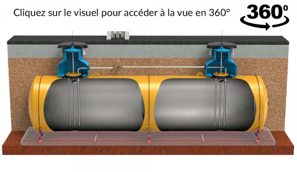 Cuve pour Data Center enterrée