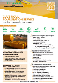 Cuve pour station-service